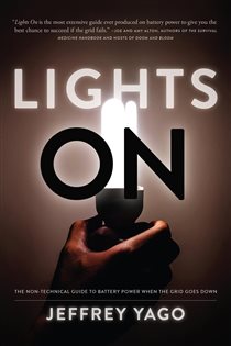 Book cover: Lights On, by Jeffrey Yago (preview)