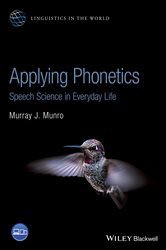 Book cover: Applying Phonetics, by Murray J. Munro (preview)