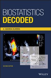 Book cover: Biostatistics Decoded, by A. Gouveia Oliveira (preview)