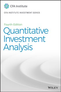 Book cover: Quantitative Investment Analysis, by CFA Institute (preview)