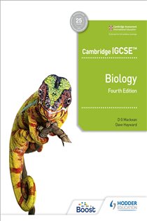 Book cover: Cambridge IGCSE™ Biology 4th Edition, by D. G. Mackean (preview)