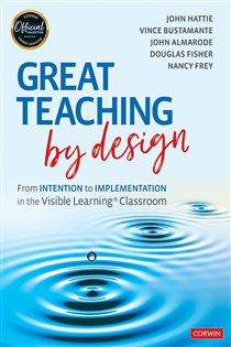 Book cover: Great Teaching by Design, by John Hattie (preview)