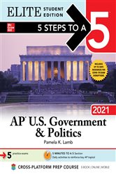 5 Steps to a 5: AP U.S. Government &amp; Politics 2021 Elite Student Edition