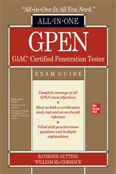 Book cover: GPEN GIAC Certified Penetration Tester All-in-One Exam Guide, by Raymond Nutting (preview)