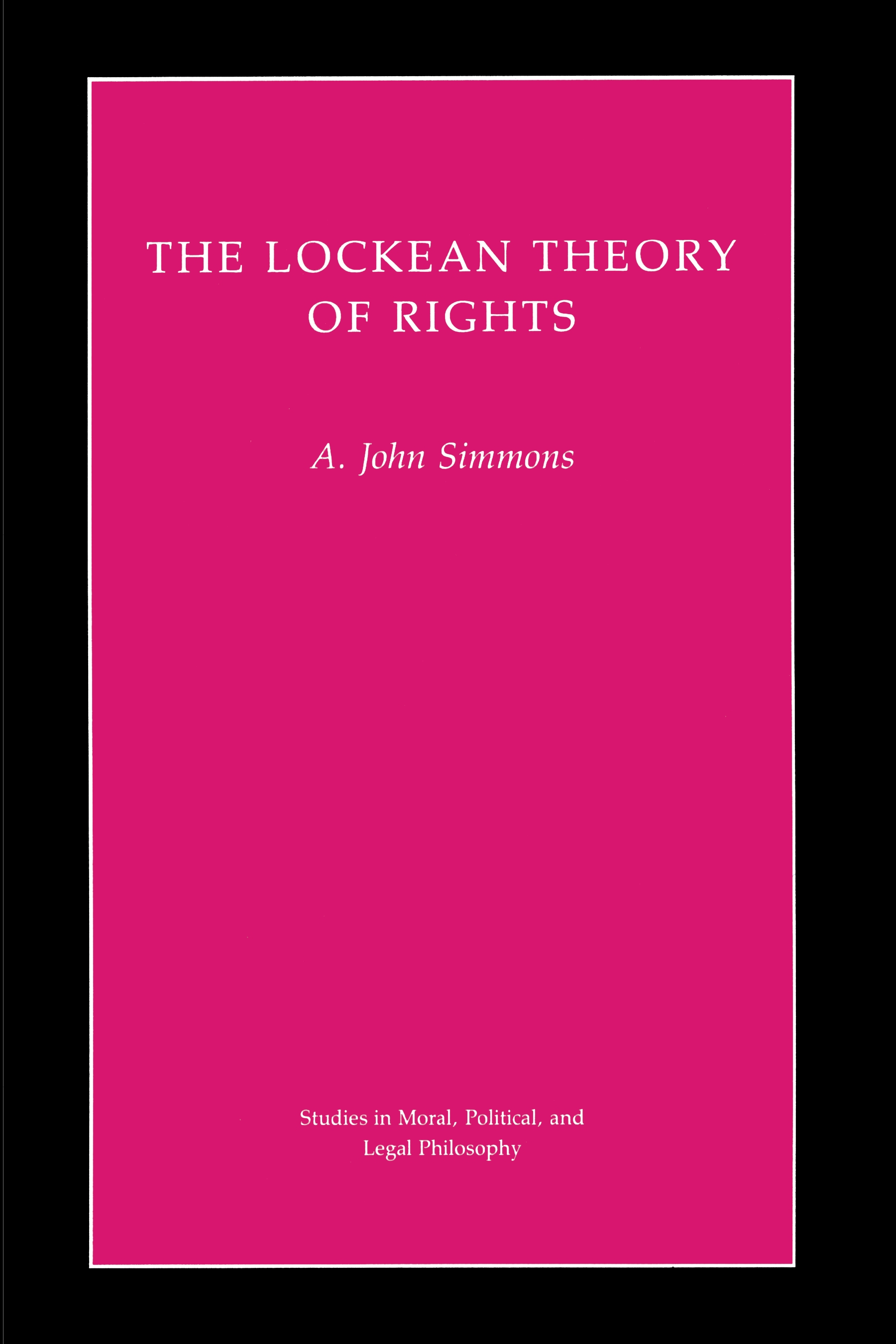 The Lockean Theory of Rights - 50-99.99