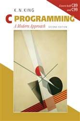 Book cover: C Programming: A Modern Approach (Second International Student Edition), by K. N. King (preview)