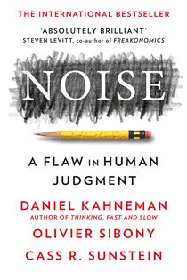 Book cover: Noise, by Daniel Kahneman (preview)