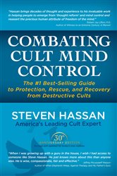 Book cover: Combating Cult Mind Control, by Steven Hassan (preview)