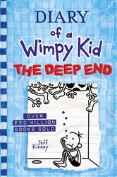 Book cover: The Deep End (Diary of a Wimpy Kid #15) (Book 15 of Diary of a Wimpy Kid) by Jeff Kinney (preview)