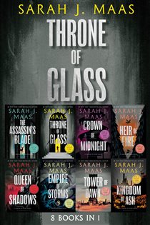 Book cover: Throne of Glass eBook Bundle, by Sarah J. Maas (preview)