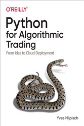 Book cover: Python for Algorithmic Trading, by Yves Hilpisch (preview)