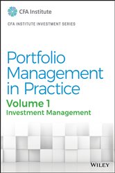 Book cover: Portfolio Management in Practice, Volume 1, by CFA Institute (preview)