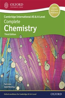 Book cover: Cambridge International AS & A Level Complete Chemistry, by Janet Renshaw (preview)