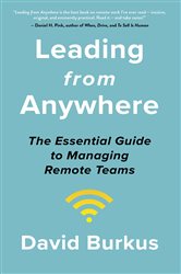 Book cover: Leading From Anywhere, by David Burkus (preview)