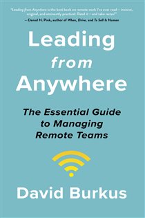 Book cover: Leading From Anywhere, by David Burkus (preview)