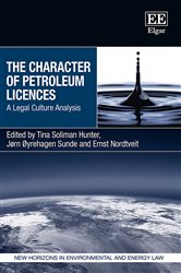 The Character of Petroleum Licences: A Legal Culture Analysis