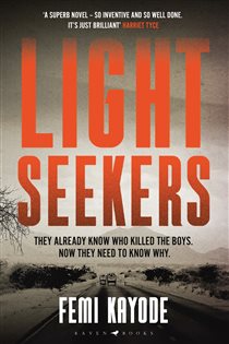 Book cover: Lightseekers, by Femi Kayode (preview)