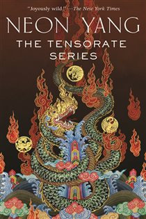 Book cover: The Tensorate Series, by Neon Yang (preview)