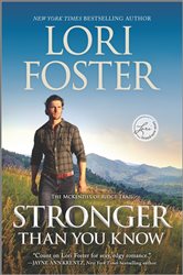 Book cover: Stronger Than You Know (Book 2 of The McKenzies of Ridge Trail) by Lori Foster (preview)