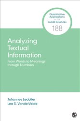 Analyzing Textual Information: From Words to Meanings through Numbers