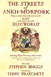 Book cover: The Streets Of Ankh-Morpork, by Stephen Briggs (preview)