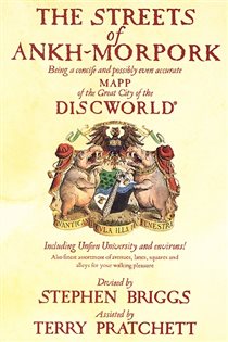Book cover: The Streets Of Ankh-Morpork, by Stephen Briggs (preview)