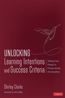 Book cover: Unlocking: Learning Intentions, by Shirley Clarke (preview)
