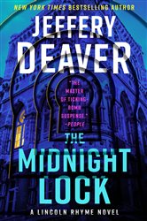 Book cover: The Midnight Lock (Book 15 of Lincoln Rhyme Novel) by Jeffery Deaver (preview)