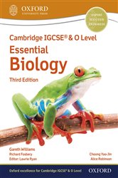 Book cover: Cambridge IGCSEÂ® & O Level Essential Biology: Student Book Third Edition, by Lawrie Ryan (preview)
