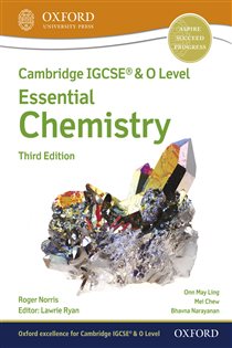 Book cover: Cambridge IGCSEÂ® & O Level Essential Chemistry: Student Book Third Edition, by Lawrie Ryan (preview)