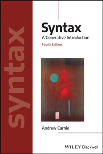 Book cover: Syntax, by Andrew Carnie (preview)