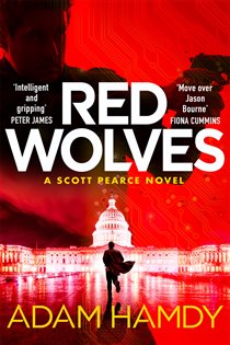 Book cover: Red Wolves (Book 2 of Scott Pearce) by Adam Hamdy (preview)