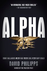 Book cover: Alpha, by David Philipps (preview)
