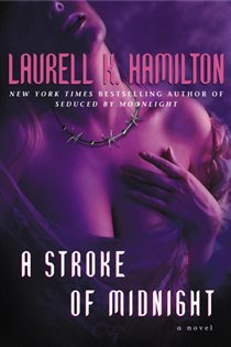Book cover: A Stroke of Midnight (Book 4 of Merry Gentry) by Laurell K. Hamilton (preview)