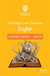 Book cover: Cambridge Lower Secondary English Learner's Book 7 - eBook, by Graham Elsdon (preview)