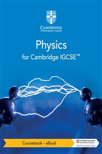 Book cover: Cambridge IGCSE™ Physics Coursebook - eBook, by David Sang (preview)