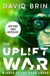 Book cover: The Uplift War (Book 3 of The Uplift Saga) by David Brin (preview)