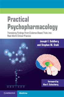 Book cover: Practical Psychopharmacology, by Joseph F. Goldberg (preview)