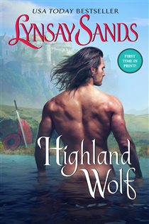 Book cover: Highland Wolf (Book 10 of Highland Brides) by Lynsay Sands (preview)