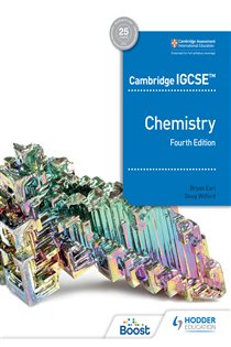 Book cover: Cambridge IGCSE™ Chemistry 4th Edition, by Bryan Earl (preview)