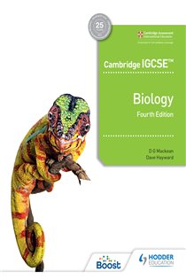 Book cover: Cambridge IGCSE™ Biology 4th Edition, by D. G. Mackean (preview)