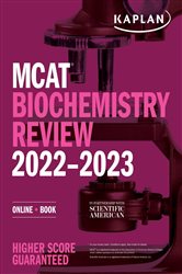 MCAT Biochemistry Review 2022-2023: Online &#x2B; Book