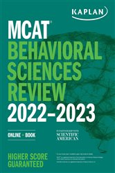 MCAT Behavioral Sciences Review 2022-2023: Online &#x2B; Book
