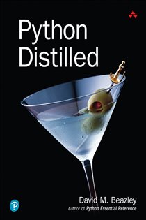Book cover: Python Distilled, by David M Beazley (preview)