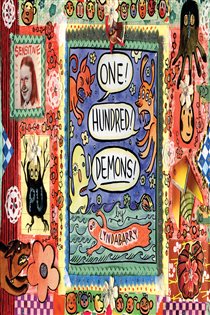 Book cover: One! Hundred! Demons!, by Lynda Barry (preview)