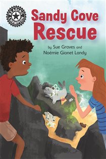 Book cover: Sandy Cove Rescue (Book 3 of Reading Champion) by Sue Graves (preview)