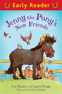 Book cover: Jenny the Pony's New Friends, by Liz Kessler (preview)