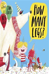 Book cover: How Many Legs?, by Kes Gray (preview)