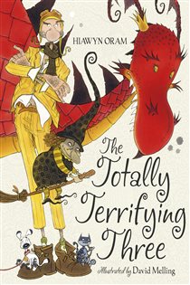 Book cover: The Totally Terrifying Three, by Hiawyn Oram (preview)