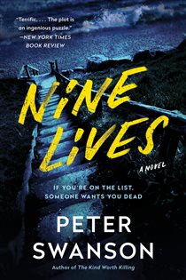 Book cover: Nine Lives, by Peter Swanson (preview)